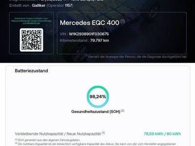 Gebraucht 2021 Mercedes EQC400 AMG line SUV | CHF 30’900 (Fairer Preis)