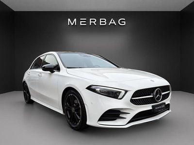 Weiss Gebraucht 2022 Mercedes A200 AMG line Limousine | CHF 25’900 (Superpreis)