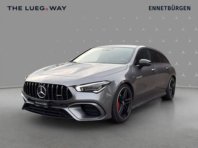 Gebraucht Mercedes CLA45 AMG Shooting Brake AMG 422 PS (310 kW) 2021 Grau Kombi