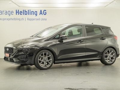 Schwarz Gebraucht 2023 Ford Fiesta ST-Line X Kleinwagen | CHF 20’700 (Fairer Preis)
