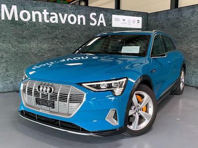 Blau Gebraucht 2019 Audi e-tron Advanced SUV | CHF 64’900
