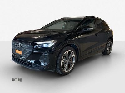 Mythosschwarz metallic Gebraucht 2021 Audi Q4 e-tron Basis SUV | CHF 24’990 (Superpreis)