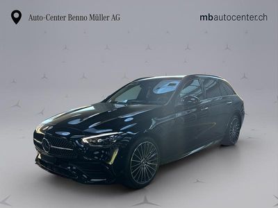 Schwarz Neu 2025 Mercedes C220 AMG line Kombi | CHF 71’900 (Etwas zu teuer)