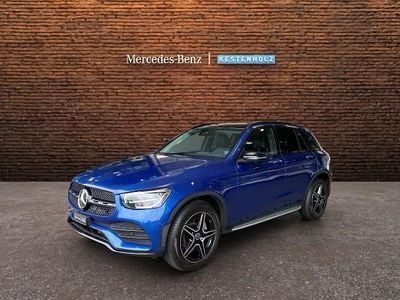 Blau Gebraucht 2021 Mercedes GLC300 AMG line Kombi | CHF 41’800 (Fairer Preis)