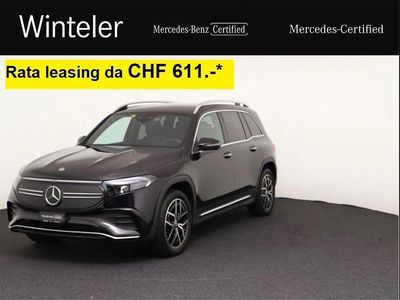 Gebraucht Mercedes EQB350 AMG line 214 kW (292 PS) 2022 Schwarz SUV
