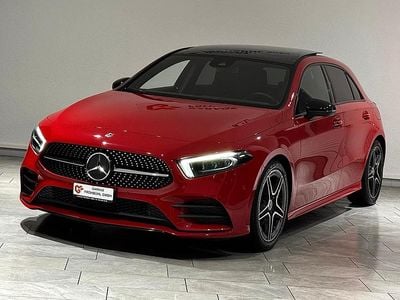Rot Gebraucht 2018 Mercedes A200 AMG line Limousine | CHF 23’900 (Etwas zu teuer)