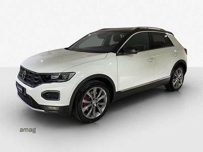 Gebraucht VW T-Roc Sport 150 PS (110 kW) 2019 Pure white  schwarz SUV