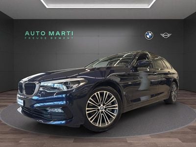 Gebraucht BMW 540 Sport Line 340 PS (250 kW) 2017 Blau Kombi