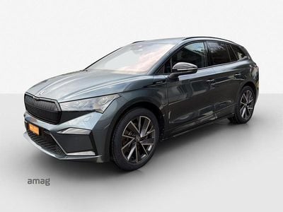 Gebraucht Skoda Enyaq iV SportLine 150 kW (204 PS) 2022 Quartz grau, metallic SUV