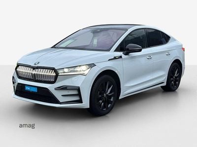 Gebraucht Skoda Enyaq iV RS 219 kW (299 PS) 2023 Moon weiss, metallic SUV