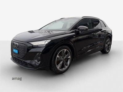 Mythosschwarz metallic Gebraucht 2021 Audi Q4 e-tron Advanced SUV | CHF 33’990 (Fairer Preis)