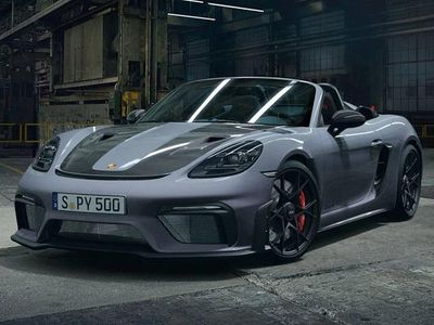 Neu Porsche 718 Spyder 499 PS (367 kW) 2026 Grau Cabrio