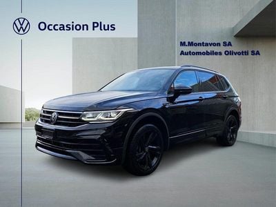 Schwarz Gebraucht 2022 VW Tiguan Allspace R-line SUV | CHF 36’500 (Guter Preis)
