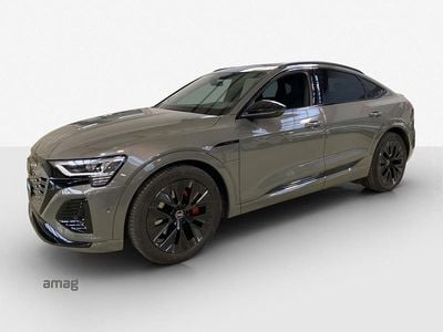 Gebraucht Audi Q8 e-tron Black Edition 300 kW (408 PS) 2023 Chronosgrau metallic SUV