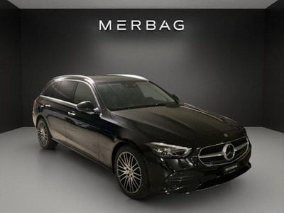 Schwarz Gebraucht 2024 Mercedes C220 Kombi | CHF 54’900 (Fairer Preis)