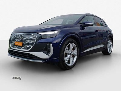 Navarrablau metallic Gebraucht 2021 Audi Q4 e-tron Comfort SUV | CHF 31’890 (Etwas zu teuer)