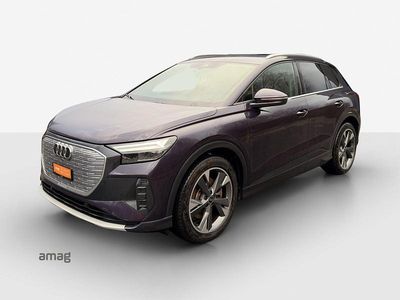Gebraucht Audi Q4 e-tron Basis 219 kW (299 PS) 2021 Auroraviolett metallic SUV