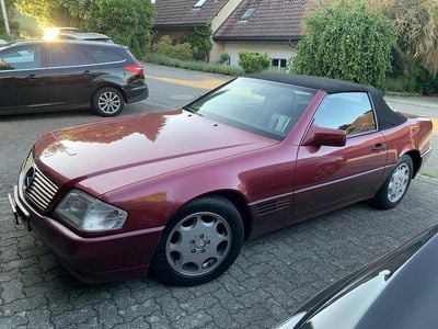 Gebraucht Mercedes SL320 231 PS (169 kW) 1994 Rot Cabrio