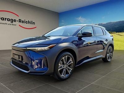 Blau Gebraucht 2023 Toyota bZ4X Premium SUV | CHF 47’900 (Etwas zu teuer)