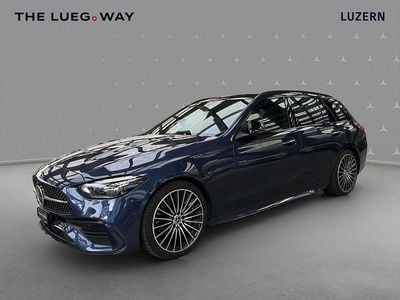 Blau Gebraucht 2023 Mercedes C300e AMG line Kombi | CHF 47’500 (Fairer Preis)