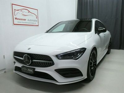 gebraucht Mercedes CLA250 Shooting Brake 4Matic 7G-DCT AMG Line - Distronic - Panorama - 224 PS