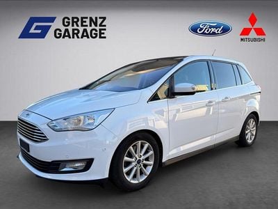 Gebraucht Ford Grand C-Max Titanium S 125 PS (91 kW) 2016 Weiss Van / Kleinbus