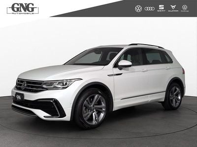 Weiss Gebraucht 2021 VW Tiguan R-line SUV | CHF 35’900 (Fairer Preis)