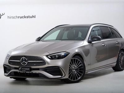 Silber Gebraucht 2022 Mercedes C300e AMG line Kombi | CHF 47’900 (Teuer)