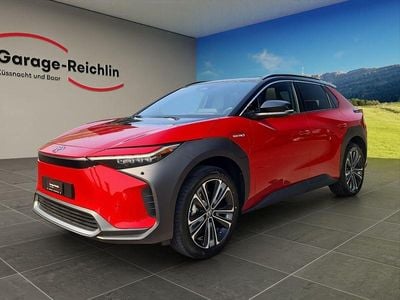 Rot Gebraucht 2023 Toyota bZ4X Premium SUV | CHF 46’900 (Etwas zu teuer)