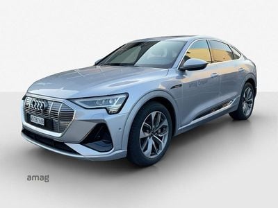 Gebraucht Audi e-tron S-Line 300 kW (408 PS) 2021 Florettsilber metallic SUV