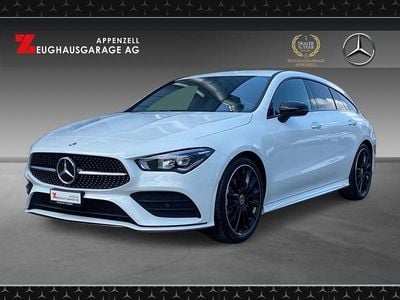 Weiss Gebraucht 2023 Mercedes CLA200 Shooting Brake AMG line Kombi | CHF 39’930 (Teuer)