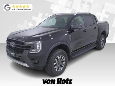Schwarz Neu 2025 Ford Ranger Wildtrack Abholung | CHF 54’940 (Guter Preis)
