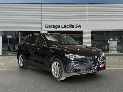 Gebraucht Alfa Romeo Stelvio Ti 280 PS (205 kW) 2025 Schwarz SUV