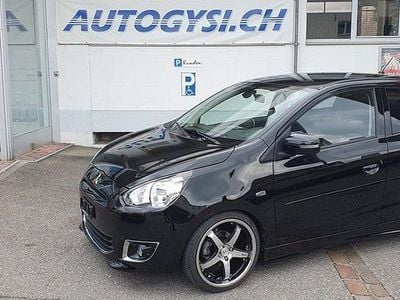 Schwarz Gebraucht 2016 Mitsubishi Space Star Kleinwagen | CHF 11’800 (Etwas zu teuer)