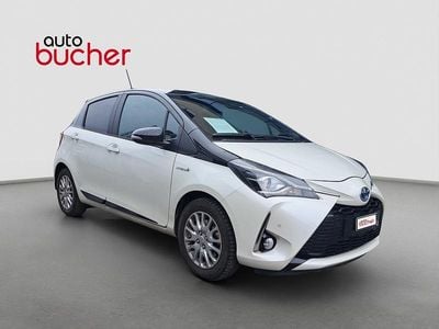 Gebraucht Toyota Yaris Hybrid Style 101 PS (74 kW) 2017 Weiss Limousine