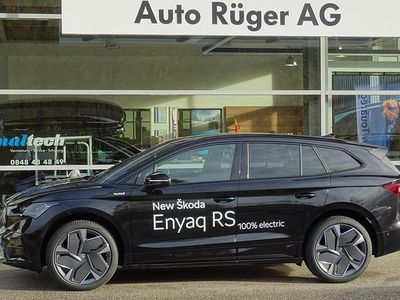 Gebraucht Skoda Enyaq iV RS 219 kW (299 PS) 2023 Schwarz SUV