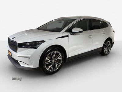 Gebraucht Skoda Enyaq iV 194 kW (265 PS) 2022 Moon weiss, metallic SUV