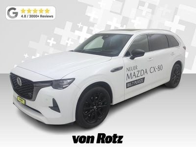 Weiss Gebraucht 2024 Mazda CX-80 Homura-Line SUV | CHF 58’900 (Superpreis)