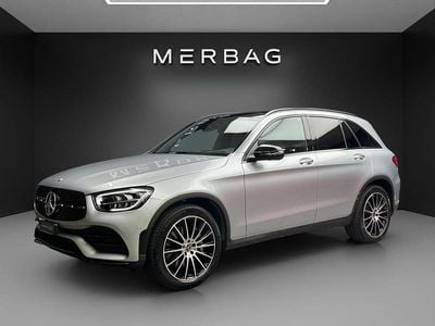 Silber Gebraucht 2022 Mercedes GLC220 AMG line SUV | CHF 47’900 (Etwas zu teuer)