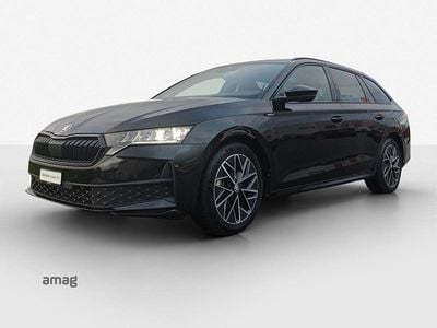 Gebraucht Skoda Octavia SportLine 150 PS (110 kW) 2024 Magic schwarz, perleffekt Kombi