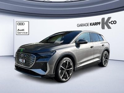 Grau Gebraucht 2022 Audi Q4 e-tron S-Line SUV | CHF 32’900 (Teuer)