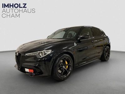Schwarz Gebraucht 2021 Alfa Romeo Stelvio Quadrifoglio SUV | CHF 59’900 (Etwas zu teuer)