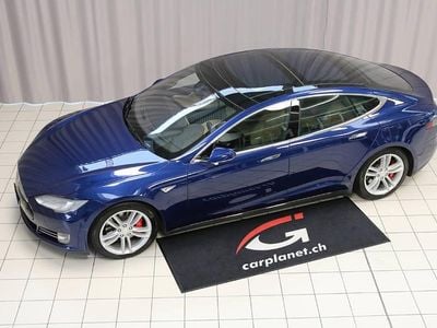 Blau Gebraucht 2015 Tesla Model S Performance Kleinwagen | CHF 22’590 (Fairer Preis)