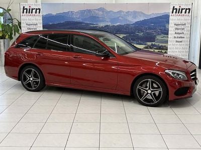 Rot Gebraucht 2016 Mercedes C250 AMG line Kombi | CHF 20’800 (Fairer Preis)