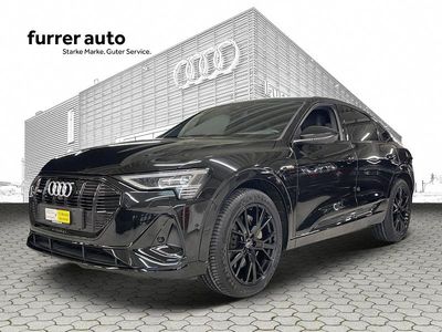Schwarz Gebraucht 2020 Audi e-tron S-Line SUV | CHF 35’200 (Teuer)