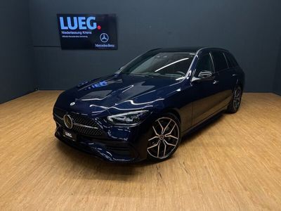 gebraucht Mercedes C200 T 4Matic AMG Line