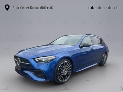 Neu Mercedes C220 AMG line 220 PS (161 kW) 2025 Blau Kombi