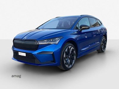 Gebraucht Skoda Enyaq iV SportLine 150 kW (204 PS) 2021 Race blau, metallic SUV
