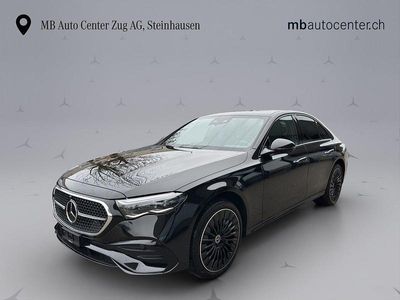 Schwarz Gebraucht 2024 Mercedes E220 AMG line Limousine | CHF 94’300