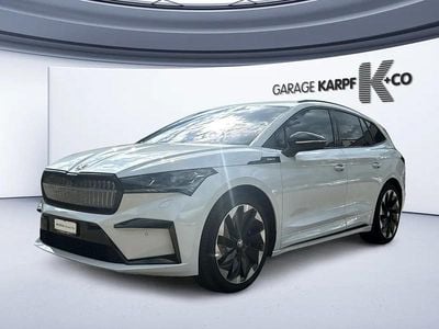 Weiss Gebraucht 2025 Skoda Enyaq iV SportLine SUV | CHF 33’850 (Superpreis)